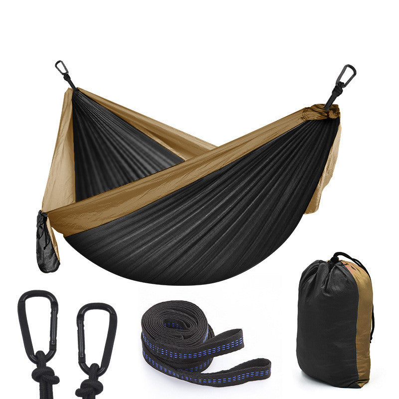 Portable Camping Hammock with Tree Straps – Lightweight Double Outdoor Hammock
