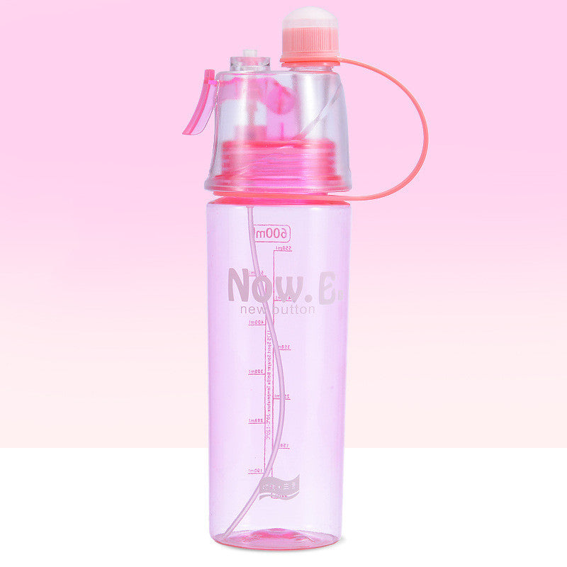 Portable Sports Mist Spray Bottle – Outdoor Hydration Cup