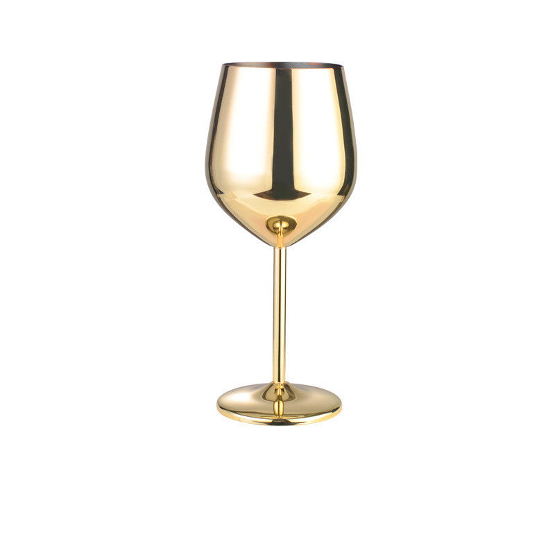 Stainless Steel Wine Glass – Modern & Durable