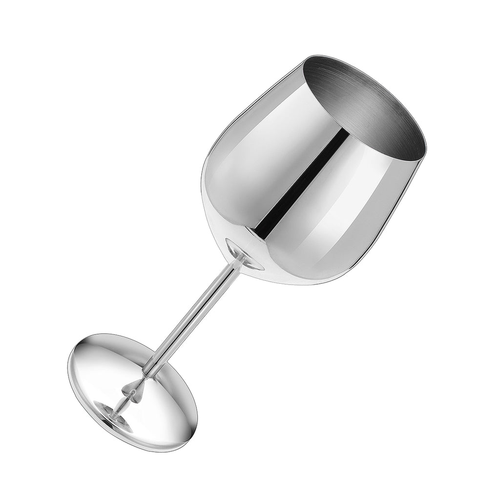 Stainless Steel Wine Glass – Modern & Durable
