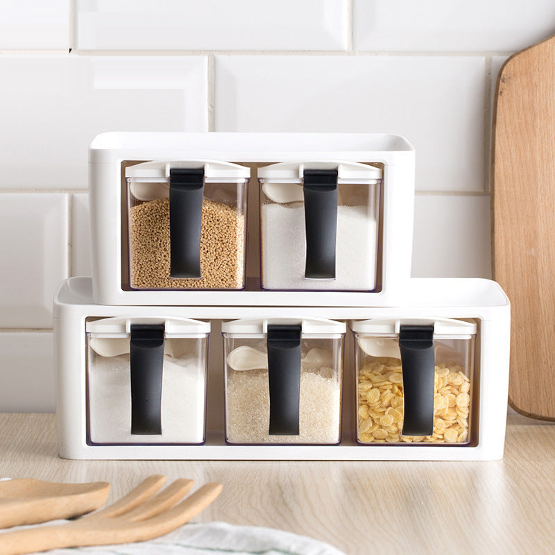 Stackable Kitchen Seasoning Box – Space-Saving Storage Container
