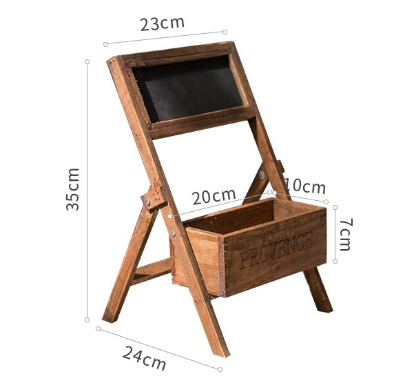 Solid Wood Flower Box – Floor-Standing Garden Decoration