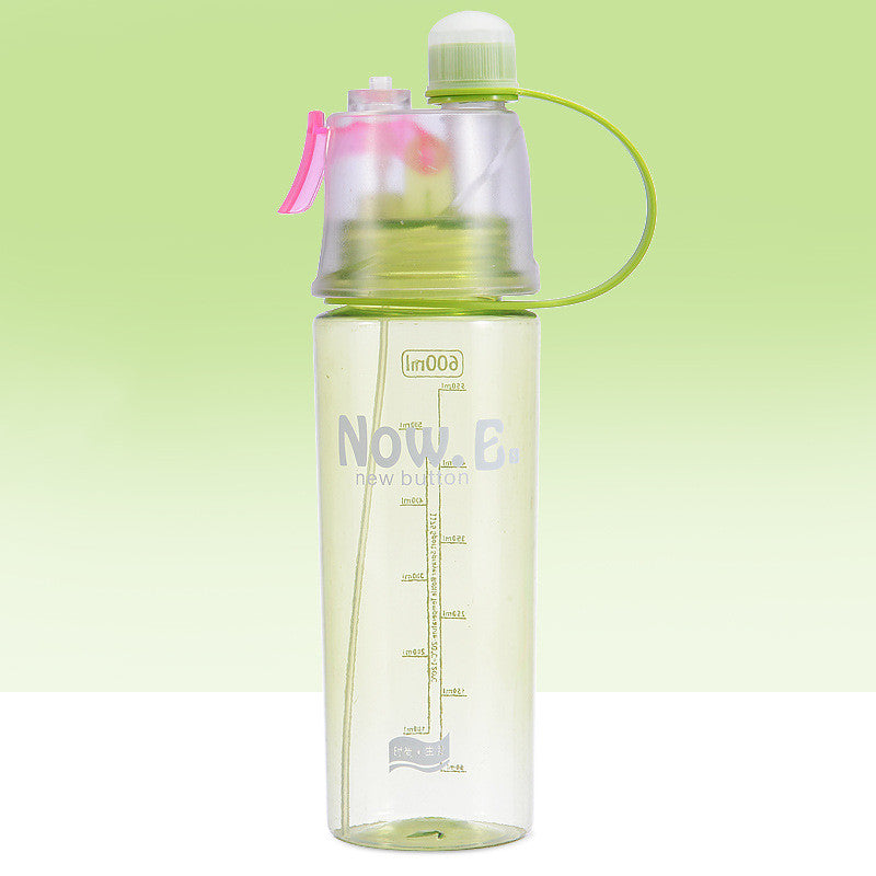 Portable Sports Mist Spray Bottle – Outdoor Hydration Cup