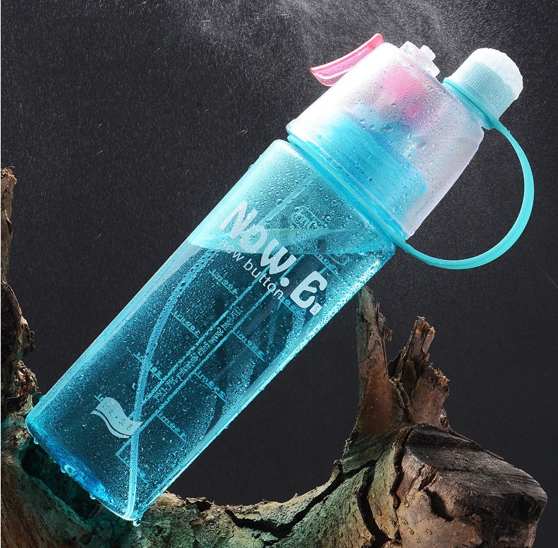 Portable Sports Mist Spray Bottle – Outdoor Hydration Cup