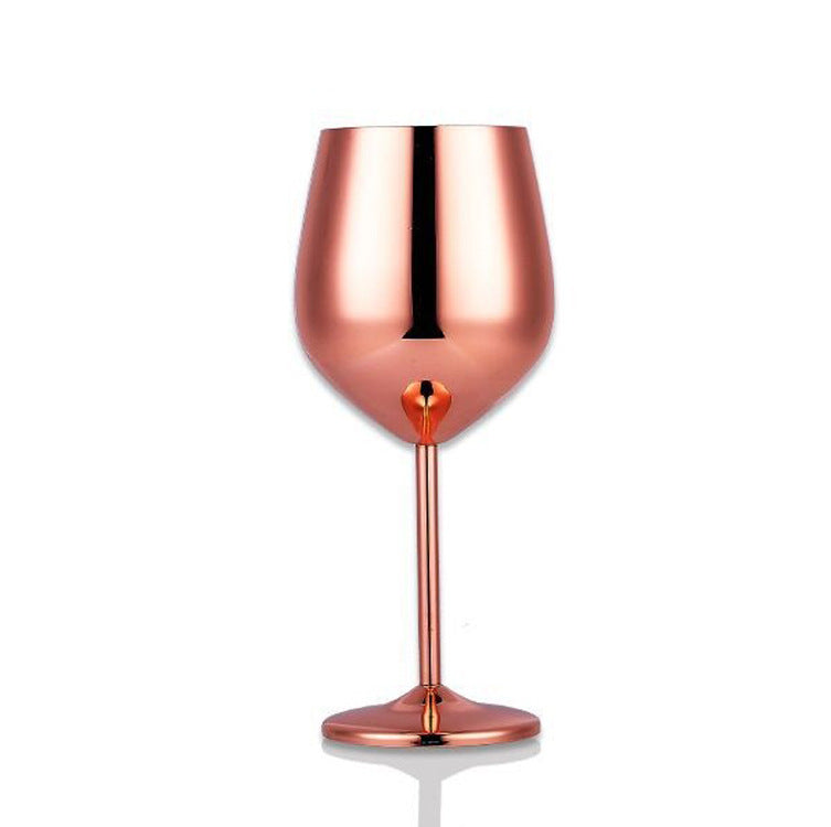 Stainless Steel Wine Glass – Modern & Durable