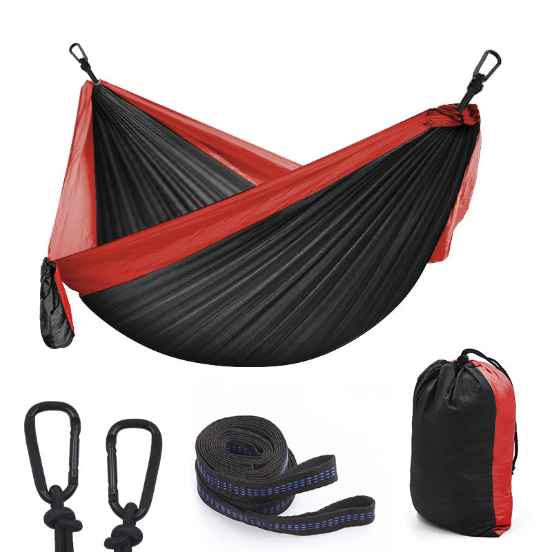 Portable Camping Hammock with Tree Straps – Lightweight Double Outdoor Hammock