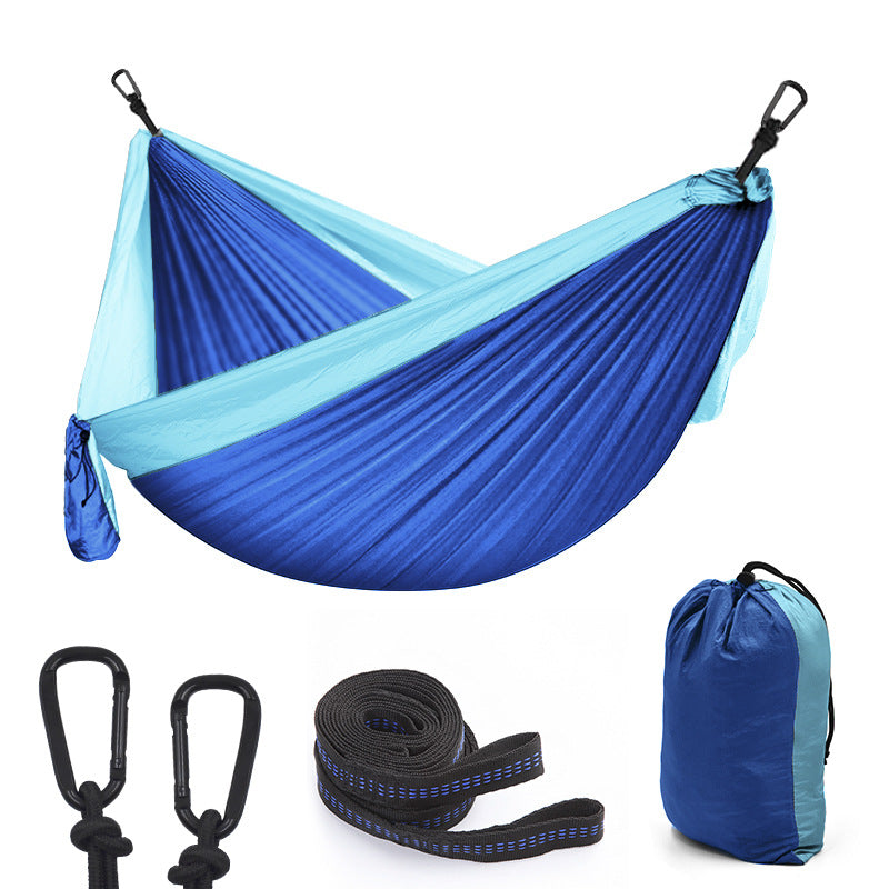 Portable Camping Hammock with Tree Straps – Lightweight Double Outdoor Hammock