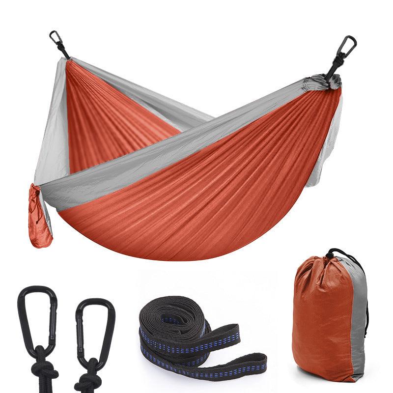 Portable Camping Hammock with Tree Straps – Lightweight Double Outdoor Hammock